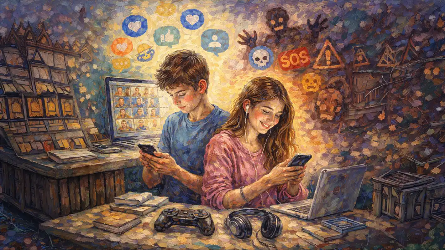 Χρήση της ψηφιακής τεχνολογίας από τους εφήβους: οφέλη, κίνδυνοι και τρόποι λειτουργικής οριοθέτησης